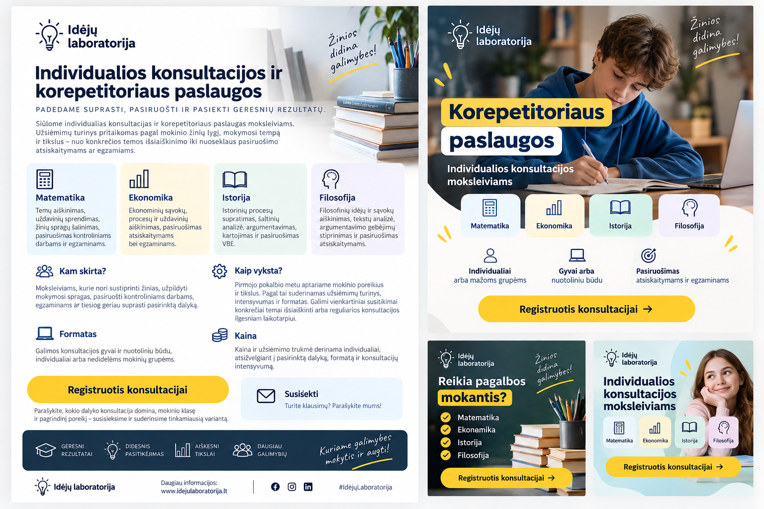 Korepetitoriaus paslaugos